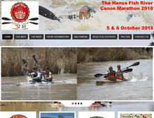 Tablet Screenshot of fishmarathon.org.za